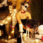Adult Horn Halloween Costume Headband Set - 3 Piece