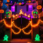 Halloween party decorations glowing chain lights