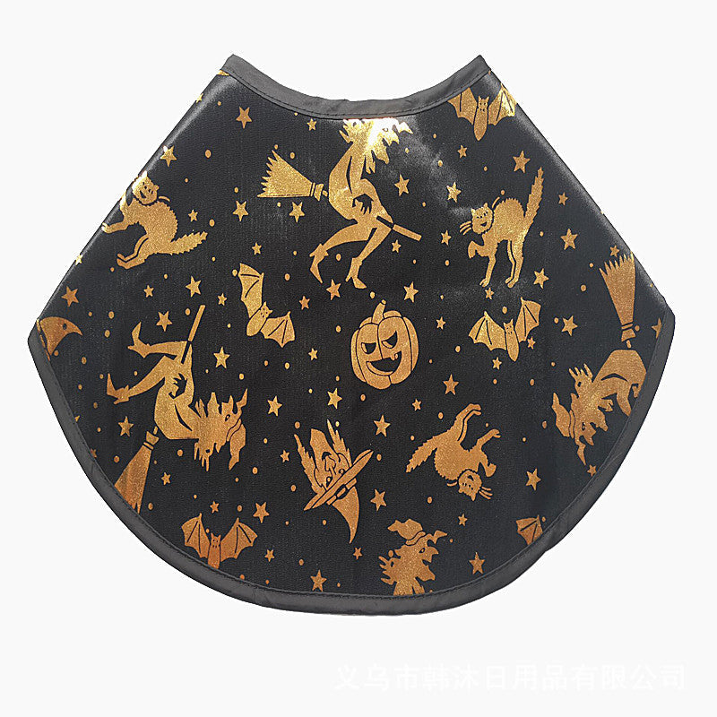 Pet Halloween Printed Wizard Cloak Set Costume