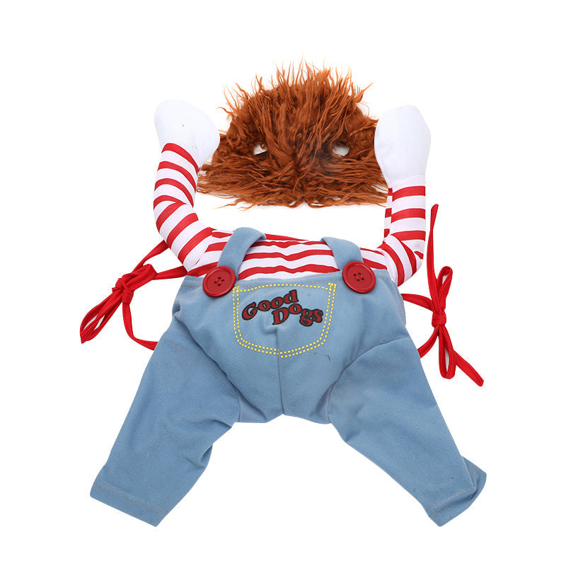 Halloween Pet Costume Pet Dog Funny Clothes Adjustable Dog