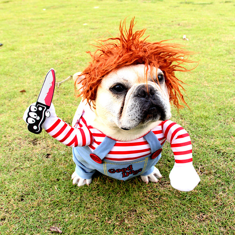 Halloween Pet Costume Pet Dog Funny Clothes Adjustable Dog