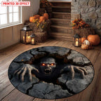 Monster Halloween 3D Printed Rug UKTZ5220906
