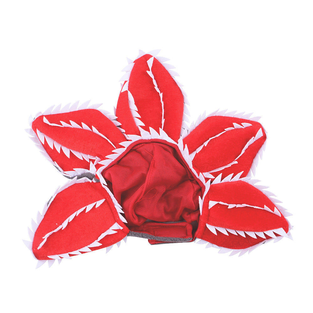 Dog Halloween Chomper Costume - Pet Holiday Demon Hat Scary