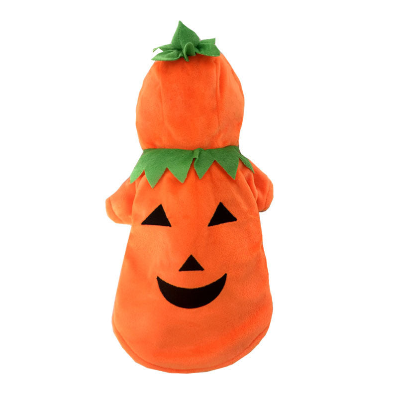Pumpkin Demon Pet Halloween Costume