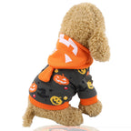 Pumpkin Lamp Dog Halloween Costume