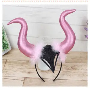Halloween Accessories Demon Horn Headdress Demon Witch