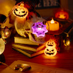 10FT Halloween String Lights, 20 LED Fairy Lights, Timer & 8 Flash Modes