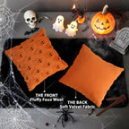 3Pcs Halloween Pillow Covers 18x18 inch Halloween Decor