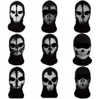 Balaclava Mask Windproof Cycling Face Mask for Men Women Outdoor Sun Protection Breathable Ski Mask Halloween Costume