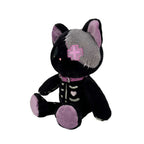 Emo Cute Skeleton Cat Plush