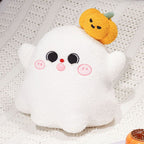 Cute Pumpkin And Ghost Pillow