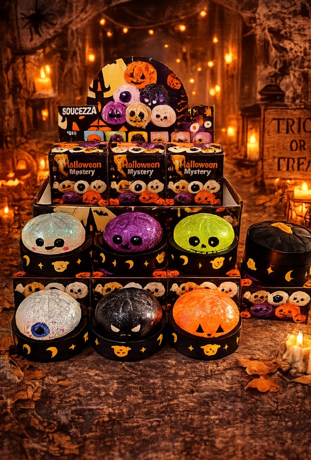Halloween Mystery Dumpling Squishy- set of 12 - Maltose