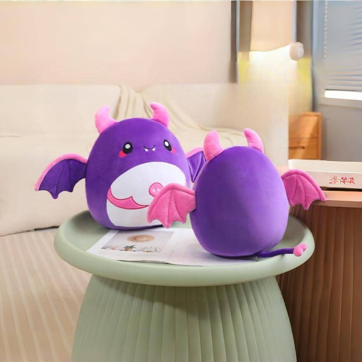 Emo Purple and Ghost Stuffed Animals