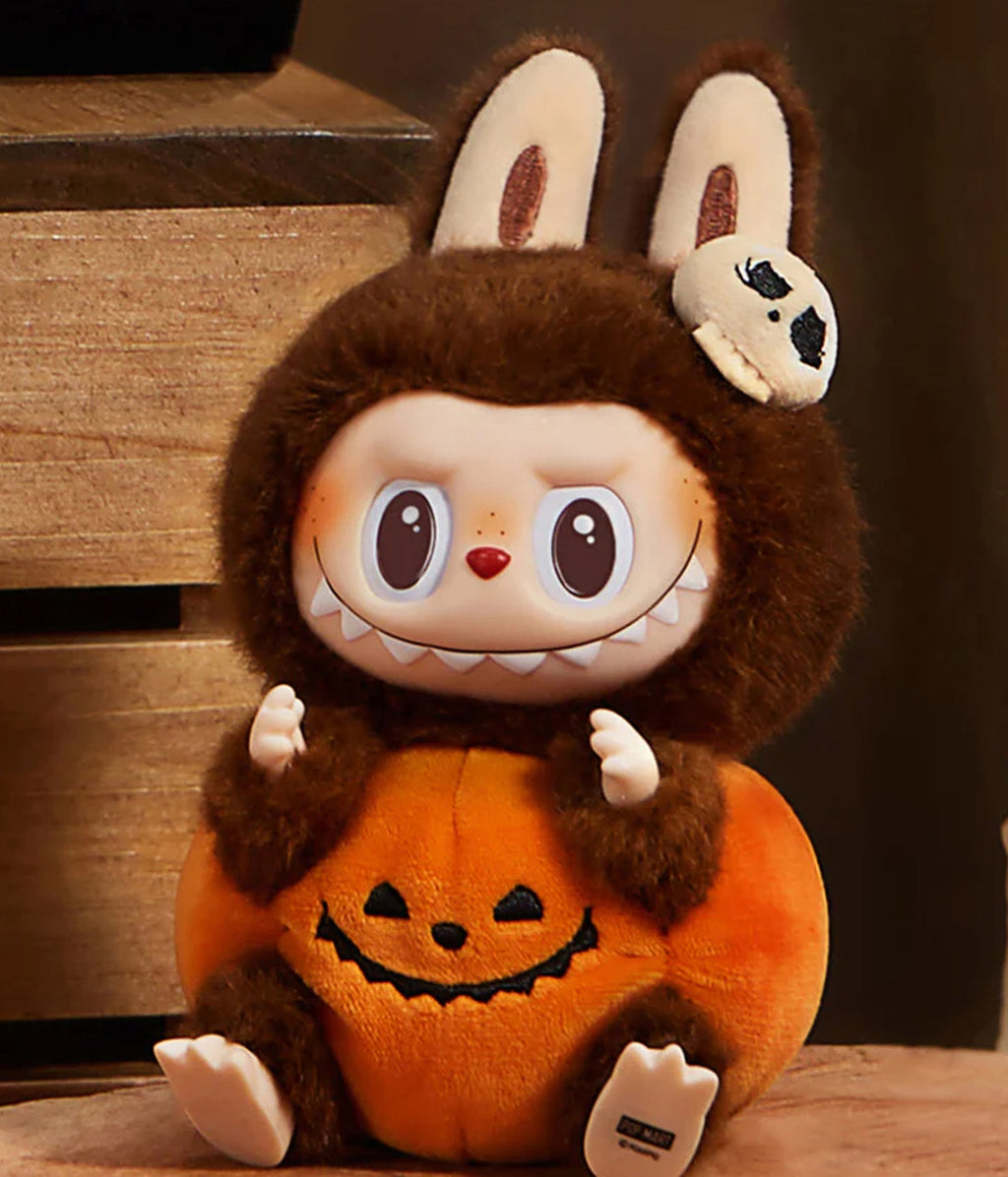 The Monsters - Happy Halloween Party Series - Sitting Pumpkin Vinyl Plush Pendant