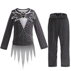 Striped Skeleton Gentleman Boys' Costume - Halloween Costume