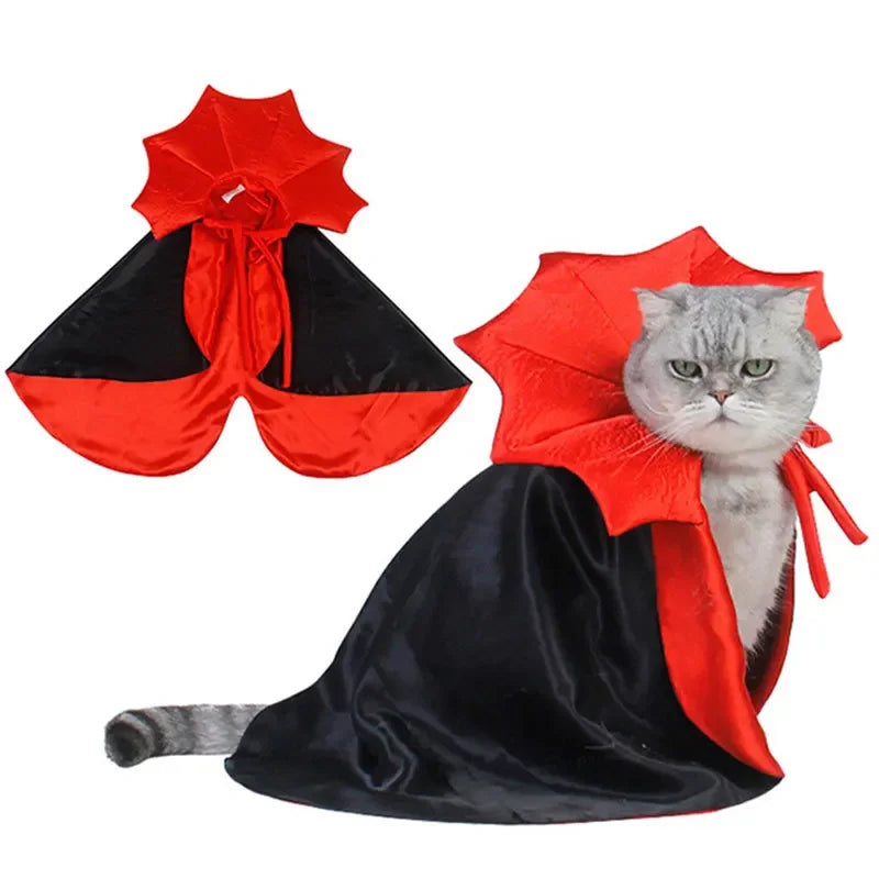 Vampire Cloak Pet Halloween Costume