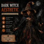 Witch Hat for Women, Pumpkin Patch Costume Accessory for Fall Festival