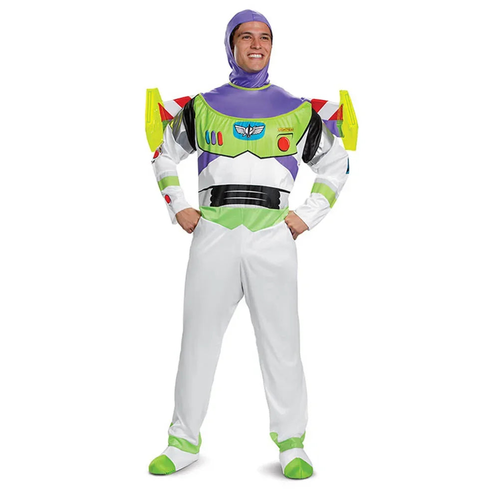 Space Ranger Hero Adult Halloween Costume Set