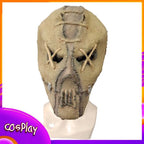 Demon Skull Killer Scarecrow Skeleton Latex Halloween Mask