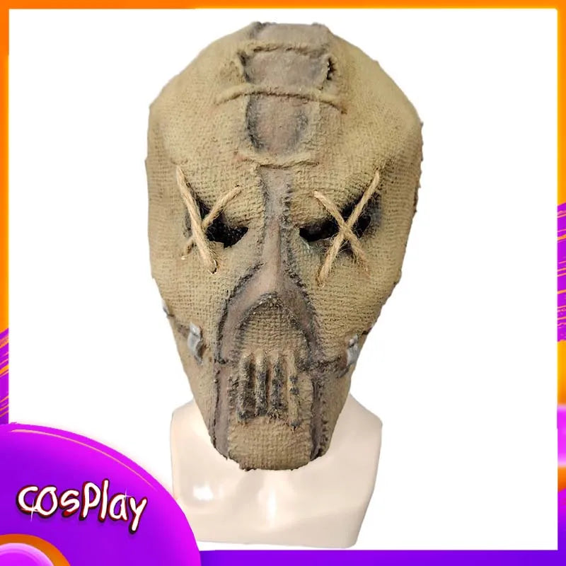 Demon Skull Killer Scarecrow Skeleton Latex Halloween Mask
