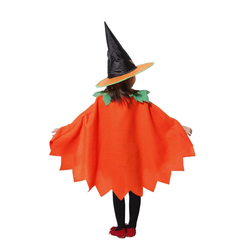 Witch & Pumpkin Halloween Costume for Kids