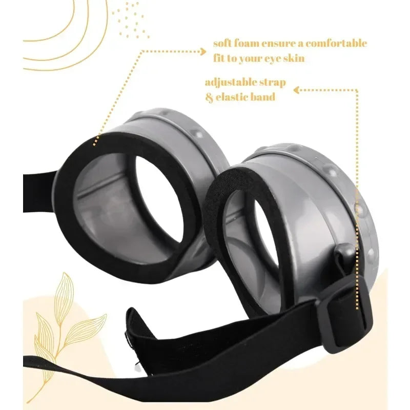 Costume disguise Funny Accessories Goggles Glasses Yellow Beanie Gloves Unisex