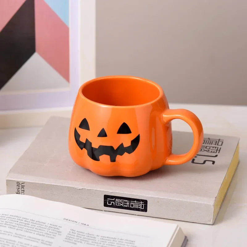 Pumpkin Glow Ceramic Mug