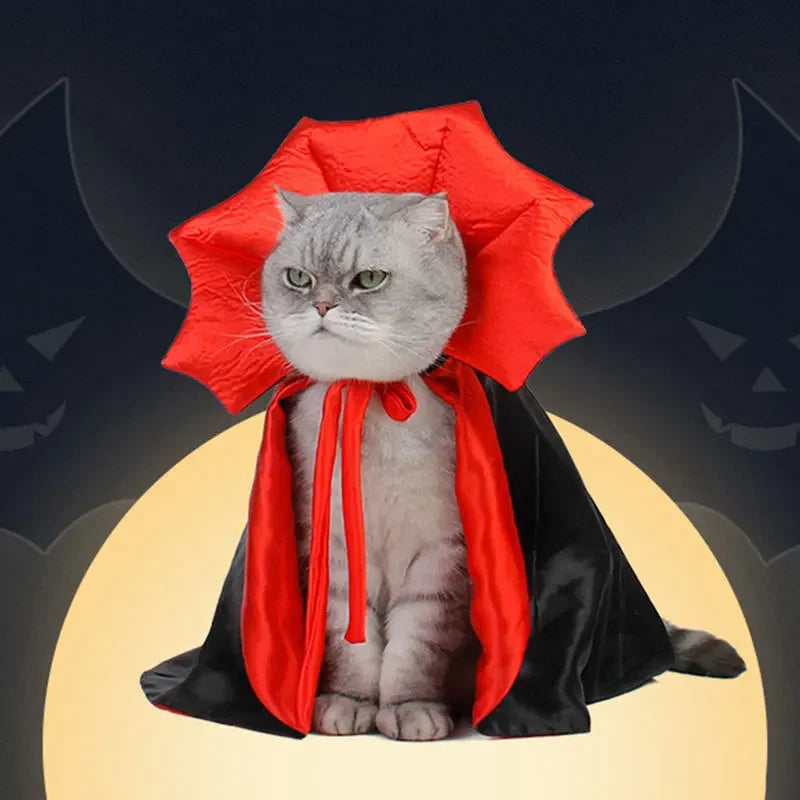 Vampire Cloak Pet Halloween Costume