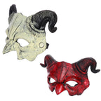 Half-Face Ghost Halloween Mask - Half-Face