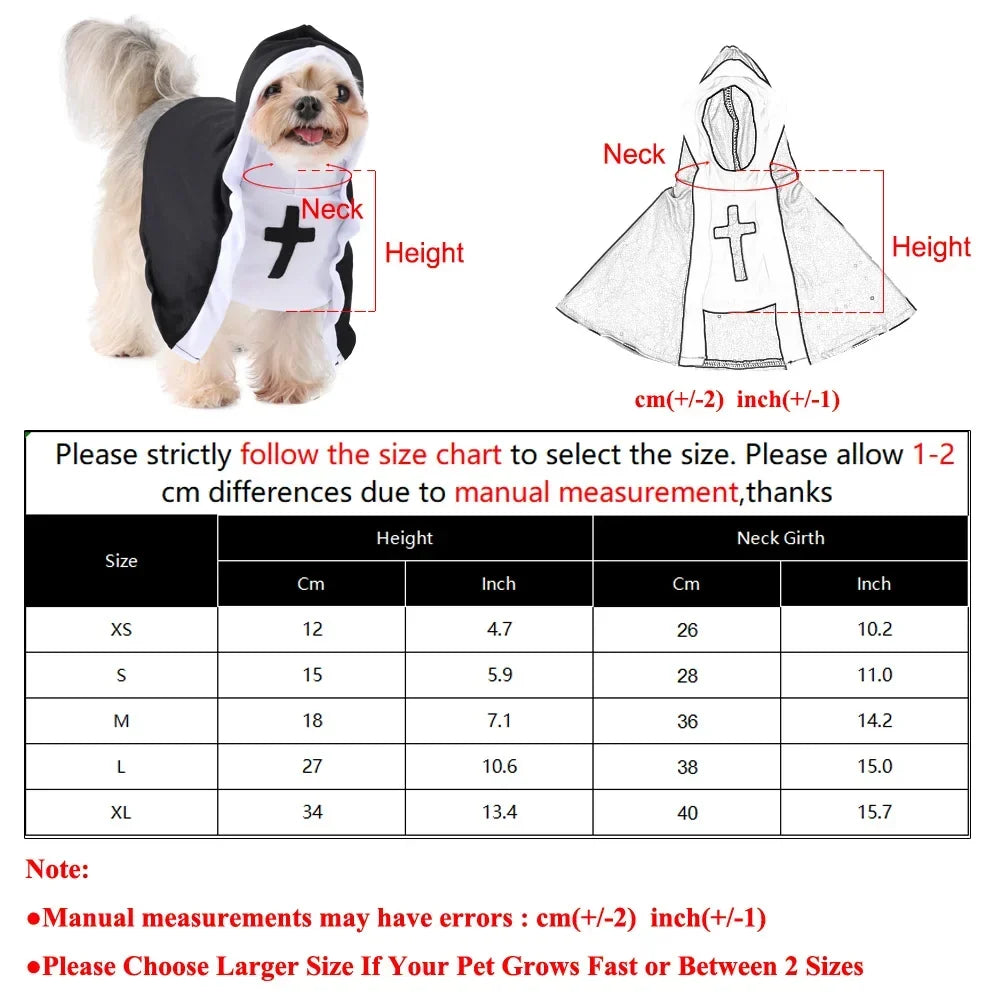 Cat & Dog Halloween Costume - Costume Dress for Pets