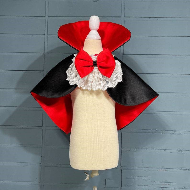 Vampire Cloak Halloween Pet Costume