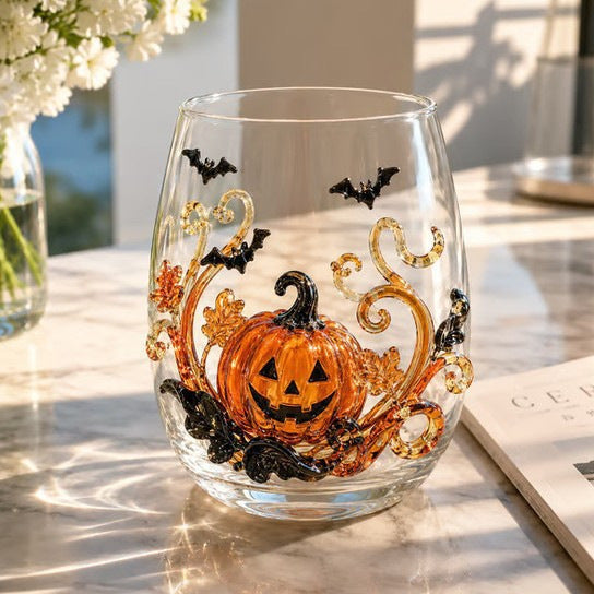 Novel and Halloween Glass Cups From Europe and America