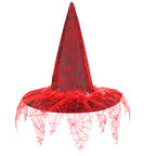 Mesh Witch Halloween Costume Hat