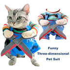 Pet Halloween Costume Cat Funny Outfit with Adjustable