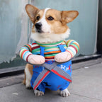 Pet Halloween Costume Cat Funny Outfit with Adjustable