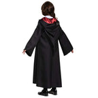 Hermione Granger Deluxe Costume for Kids, Harry Potter, Black and Red Robe with Dress