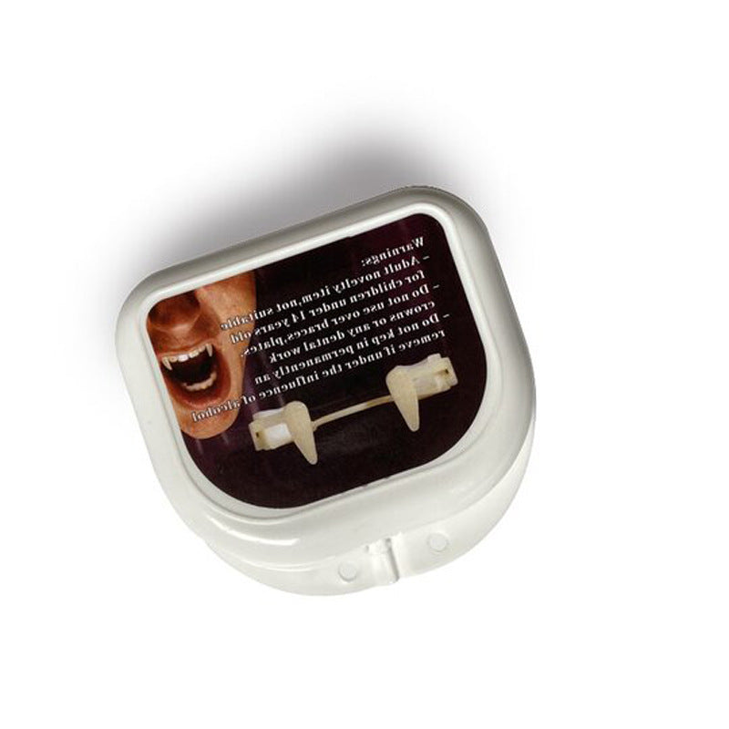 Retractable Vampire Fangs Halloween Costume Accessory