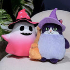 Halloween Cute Ghost and Cat Plush Toy