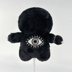 Goth Stiching Sloth Stuffed Animal