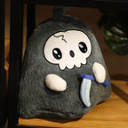 Adorable Kawaii Grim Reaper and Ghost Halloween Plushies