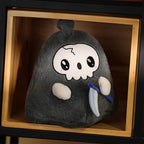 Adorable Kawaii Grim Reaper and Ghost Halloween Plushies