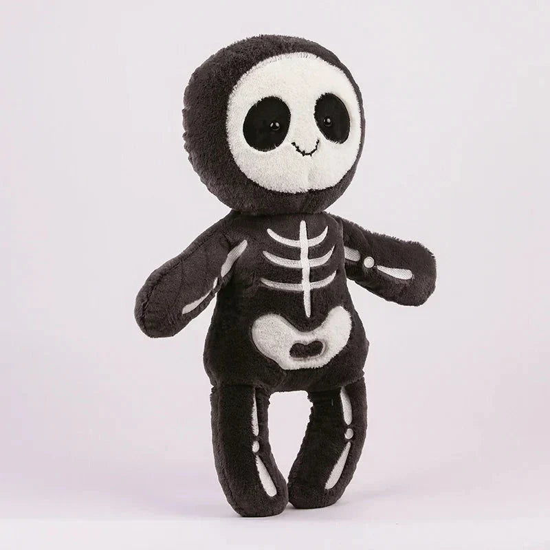 Chilling Skeleton and Mysterious Mummy Halloween Plush Toys