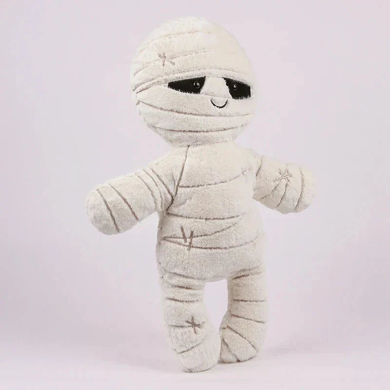 Chilling Skeleton and Mysterious Mummy Halloween Plush Toys